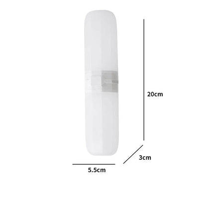 Portable Toothbrush & Toothpaste Travel Case | Protective Storage Box for Camping, Trips & Daily Use