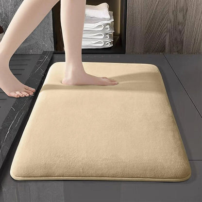 Super Absorbent Bath & Floor Mat | Anti-Slip Coral Velvet Bathroom and Door Mat