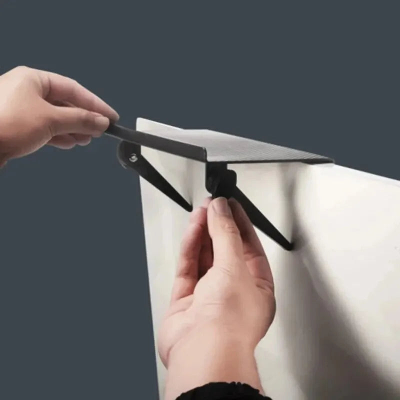 Multi-Purpose Computer & TV Screen Storage Rack | Wireless Router & Set-Top Box Organizer – No-Drill Mount