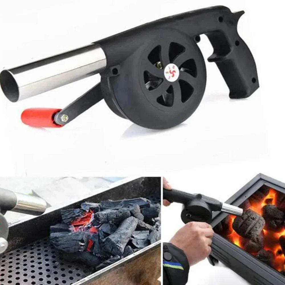 Elevate Your BBQ Experience with the Handheld Portable Barbecue Blower - Perfect for Outdoor Cooking!