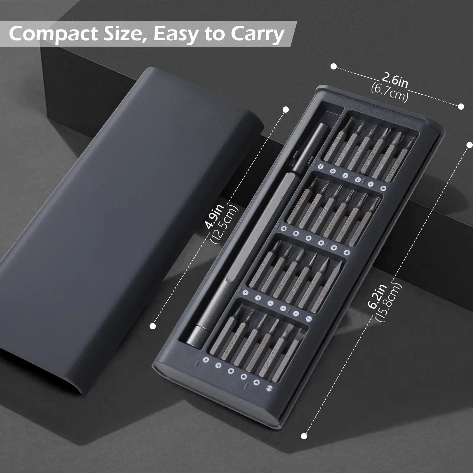 Ultimate 25-in-1 Precision Screwdriver Set | Magnetic Multi-Head Kit for iPhone, PC, Watches, Cameras & Glasses – Fix Anything with Ease