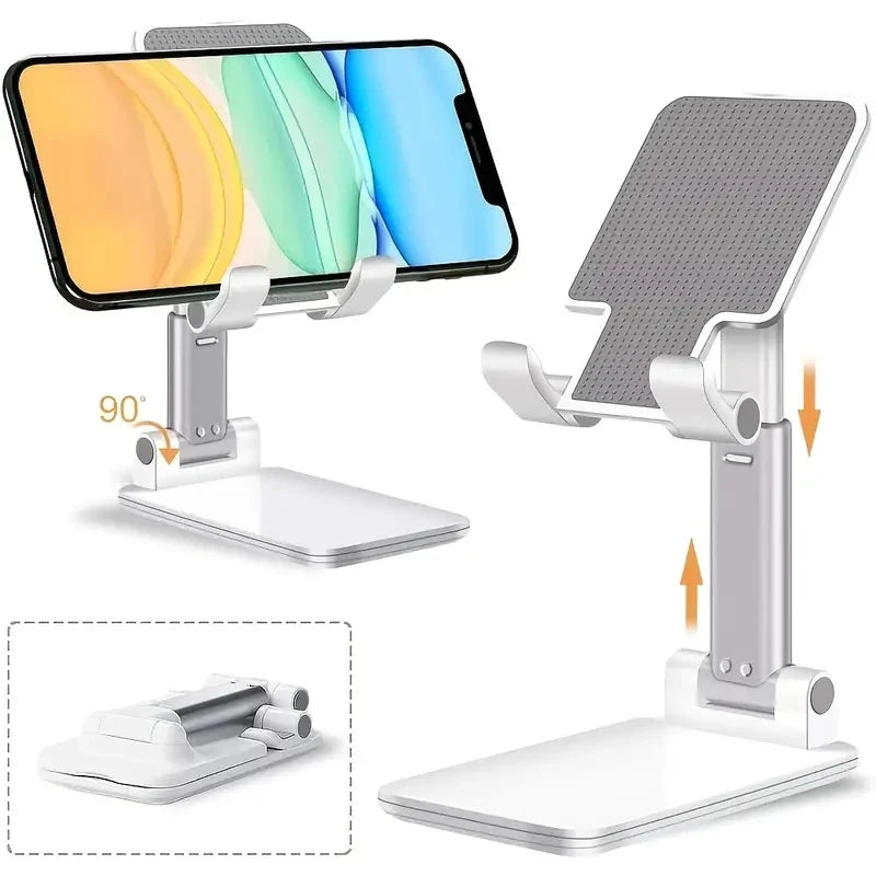 Adjustable Desk Mobile Phone & Tablet Stand | Universal Holder for iPhone, iPad, Xiaomi & More