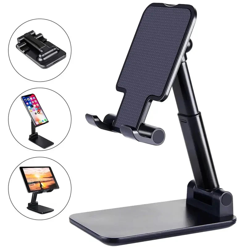Adjustable Desk Mobile Phone & Tablet Stand | Universal Holder for iPhone, iPad, Xiaomi & More