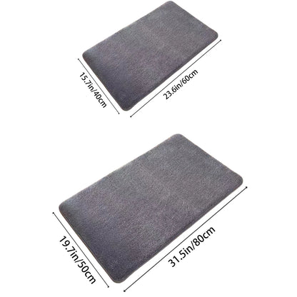 Super Absorbent Bath & Floor Mat | Anti-Slip Coral Velvet Bathroom and Door Mat