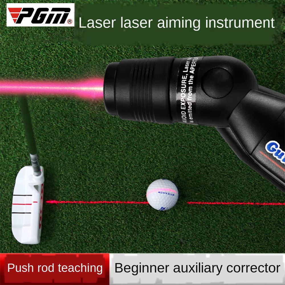 Golf Putter Laser Training Aid | Linear Laser Aiming Instrument for Indoor Putting Practice & Precision Improvement