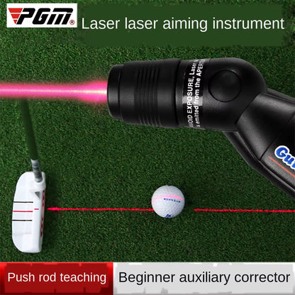 Golf Putter Laser Training Aid | Linear Laser Aiming Instrument for Indoor Putting Practice & Precision Improvement